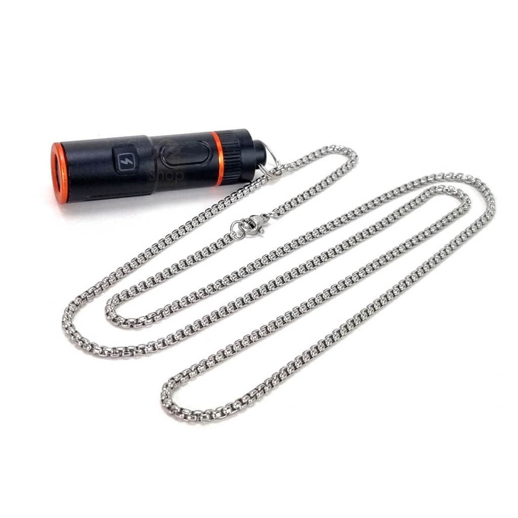 Mini Lanterna Tática EDC Led T12 Alumínio Corrente Pendurar WS676