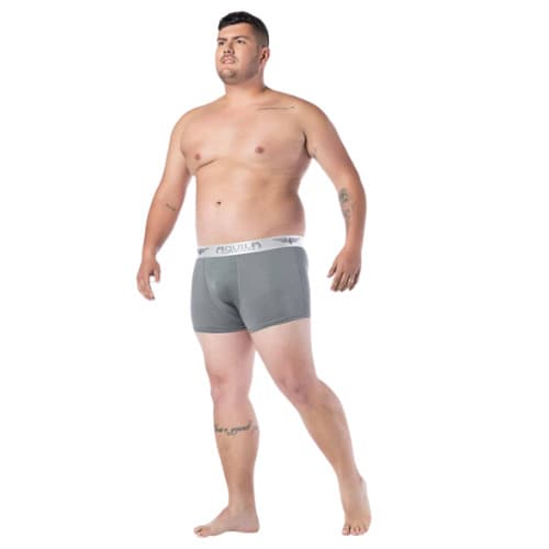KIT 10 CUECAS BOXER MOCROFIBRA PLUS SIZE CONFORTO DIA  A DIA