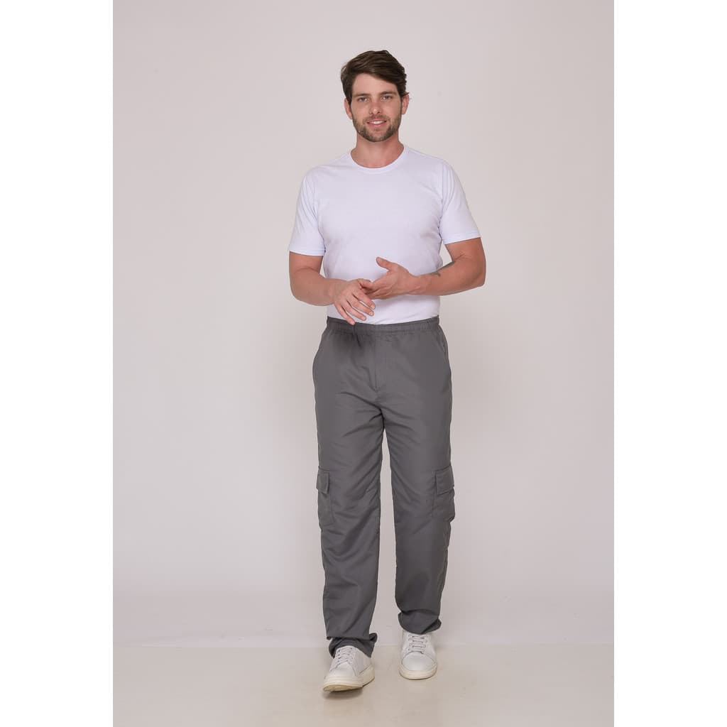 Calça Masculina Cargo Aura Chumbo