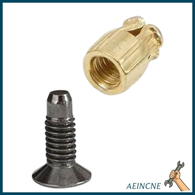Conjunto Porca Inserção Expansão AEIN Para Uso Armário E Ferragens Móveis