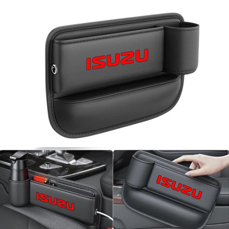 Bolsa Organizadora para Espaço entre Assentos de Carro, Suporte de Armazenamento Lateral para Console para ISUZU DMAX MU