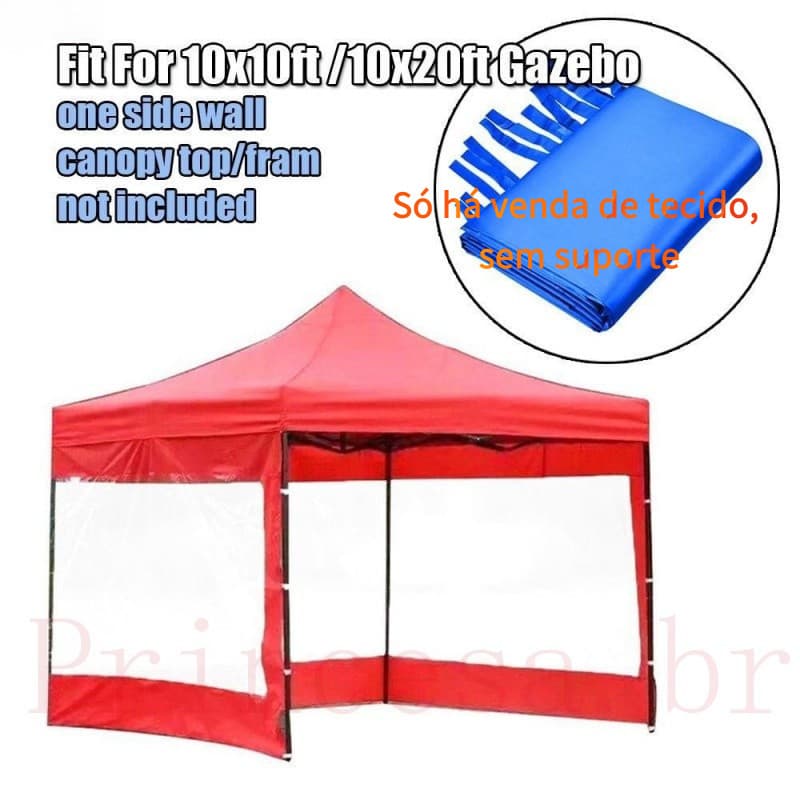 Tenda Festa 3x3M Toldos De Parede Lateral Barra De Vento