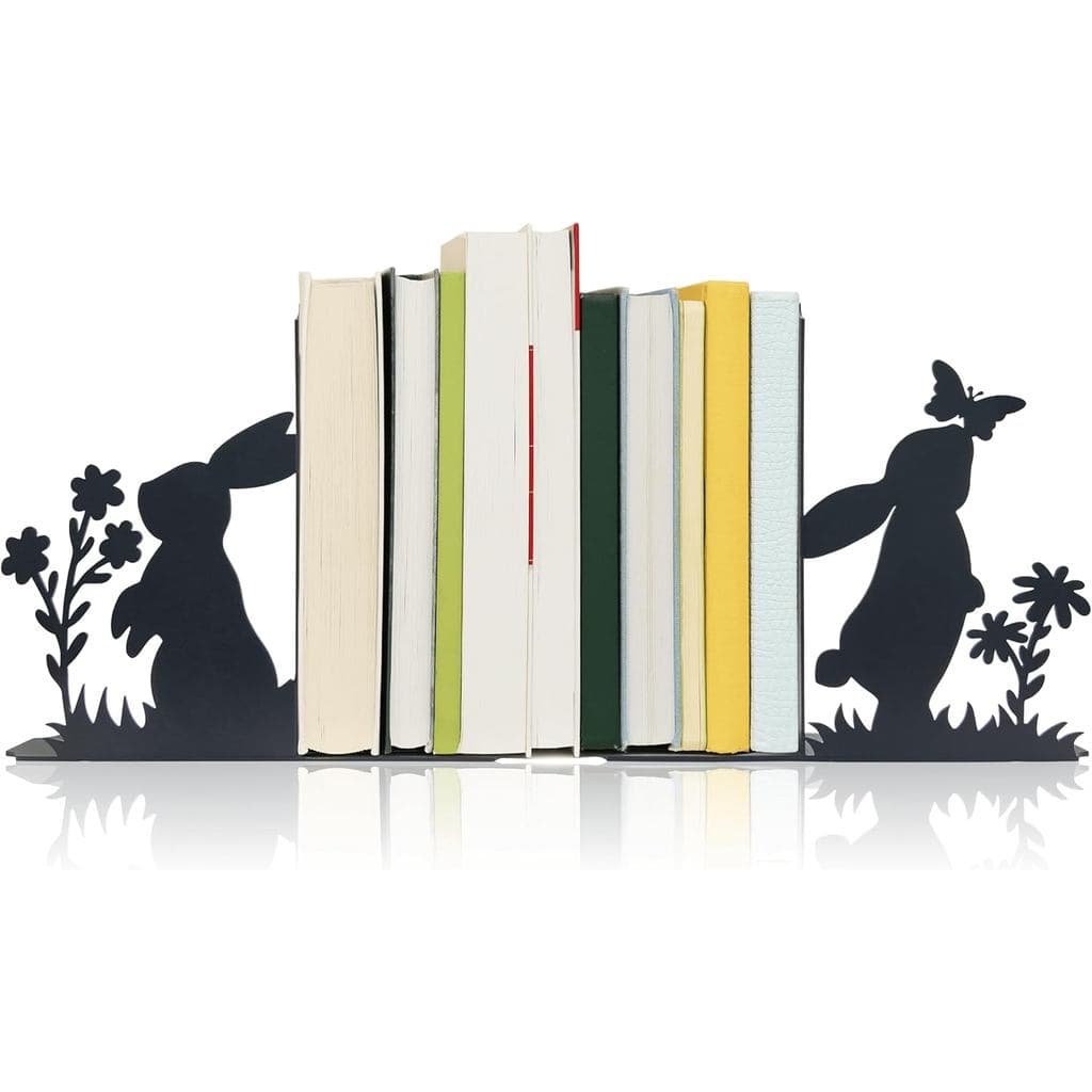 Estante de Livros Decorativa em Forma de Coelho Encantador - Acessórios Decorativos Adoráveis e Funcionais para Casa e E