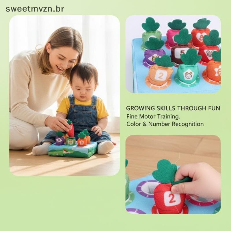 sweetmvzn Bebê Montessori Brinquedos Crianças 6 12 Meses 1 2 Anos Jogos De Desenvolvimento Para Meninos Meninas Bebês Ar