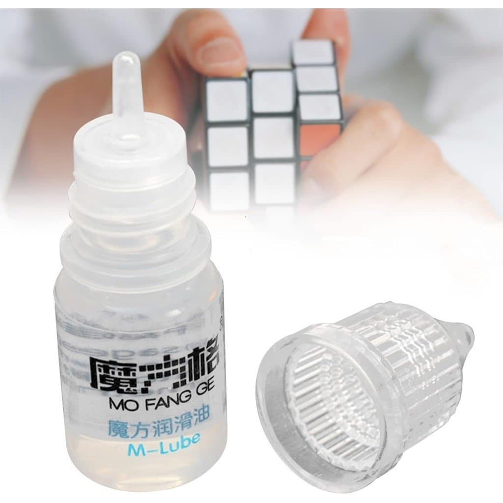 Lubrificante de Silicone para Cubo Mágico Fiacvrs, 3ml, transparente, aumenta a velocidade, pré-lubrificado.   8BQT