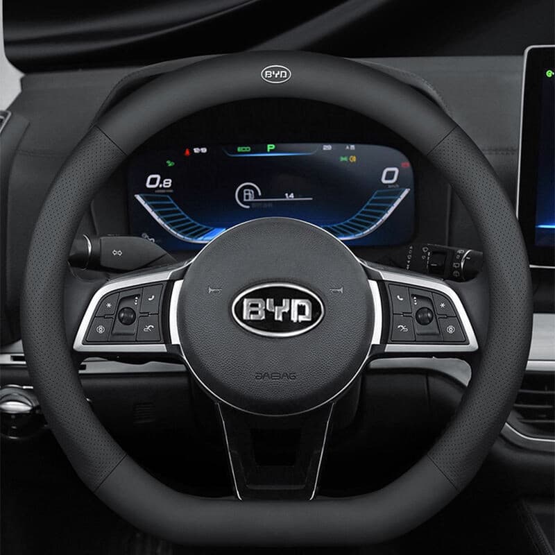 NOVO item Capa de Volante de Carro para BYD F3 E6 Yuan Plus Atto F0 G3 I3 Ea1 Song Max Tang Dmi F3 Capa de Volante de Co