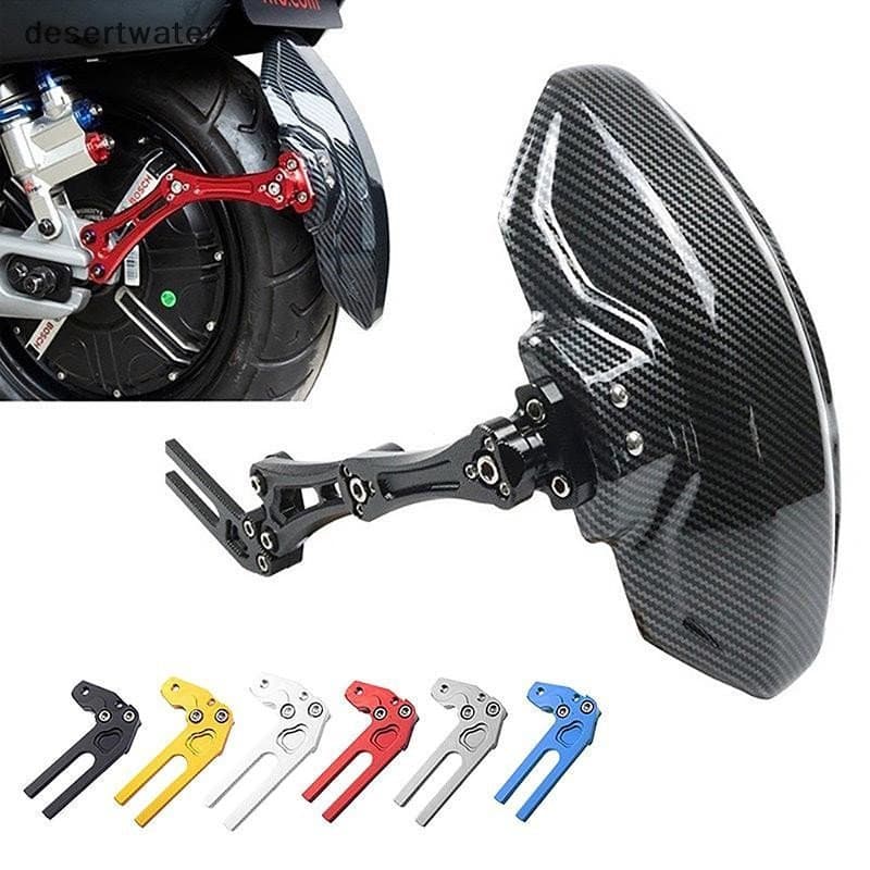 Dwbr Paralama Suporte Extensão Rack CNC Liga De Alumínio Alongado Engrossado Para Pára-Choques Da Motocicleta QDD