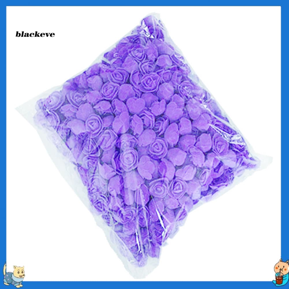 BL-500 Unidades De Flor Artificial De Cabeça De Rosa De Espuma PE Para Decoração De Casa De Casamento De Boneca De Urso