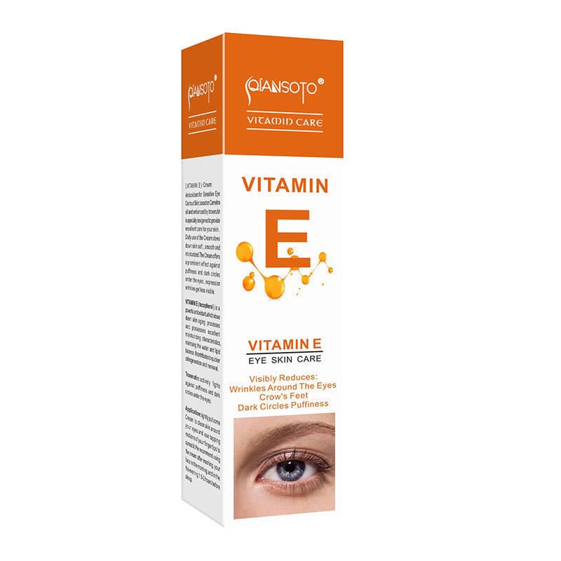 Sérum para os Olhos com Grânulos de Vitamina E para Reduzir Rugas, Olheiras e Bolsas nos Olhos