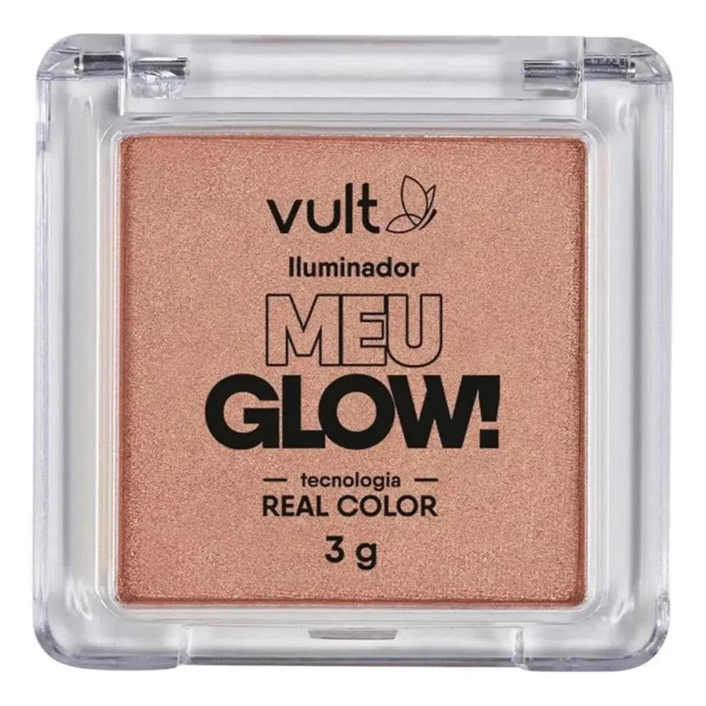 Vult Meu Glow! Iluminador Vult Mini Pó Bronze