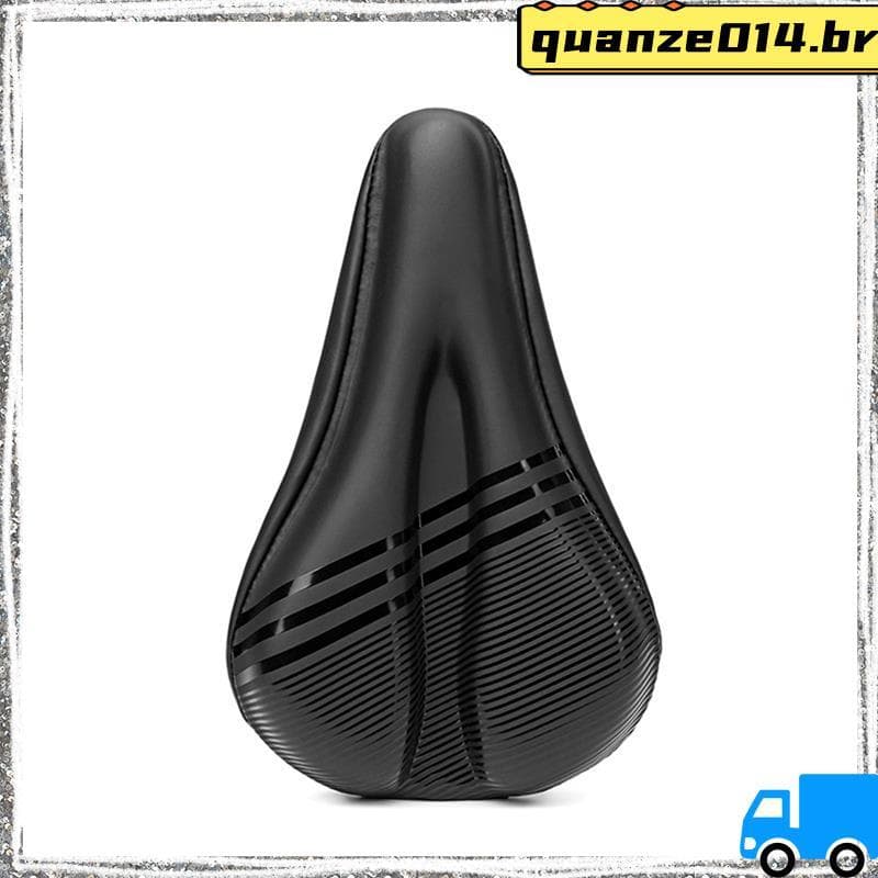 Capa De Selim De Bicicleta À Prova D'água , Almofada De Assento Confortável , Espuma De Silicone , Acessórios