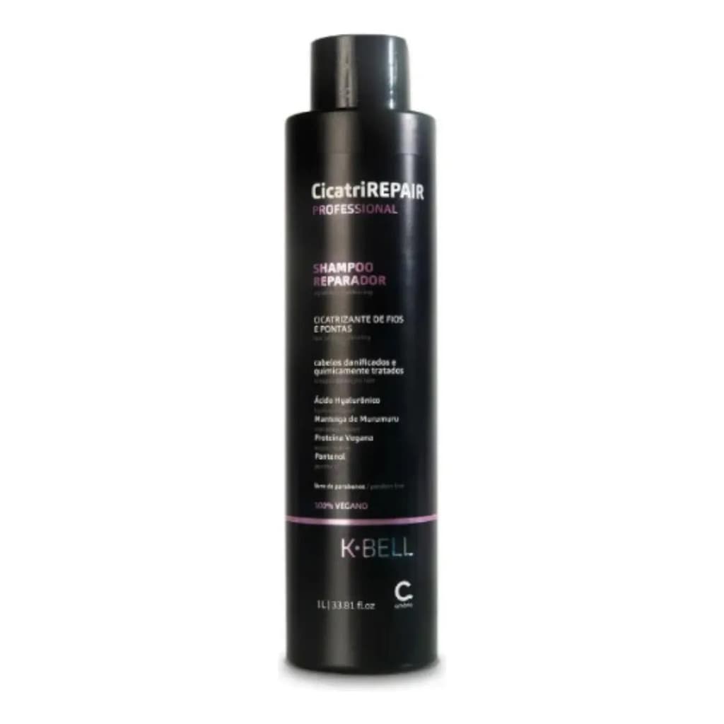 Shampoo Reparador Cicatri Repair Kbell 1l