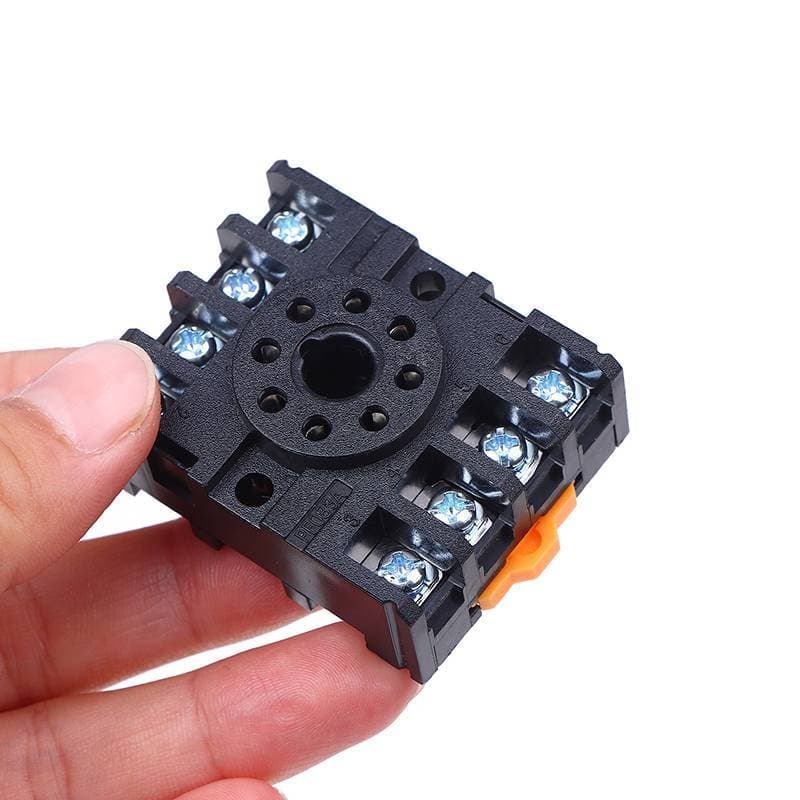 1/5 Unidades PF083A Base De Relé De Potência Soet 8 Pinos Para Montagem Em Trilho MK2P AH3 ASY DH48S