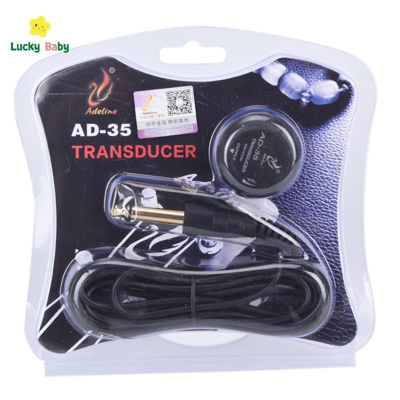 [Luckybaby-t] AD-35 Pi-up Piezo Amplificador Transdutor Piup Para Guitarra Acústica Ukulele Bons Produtos