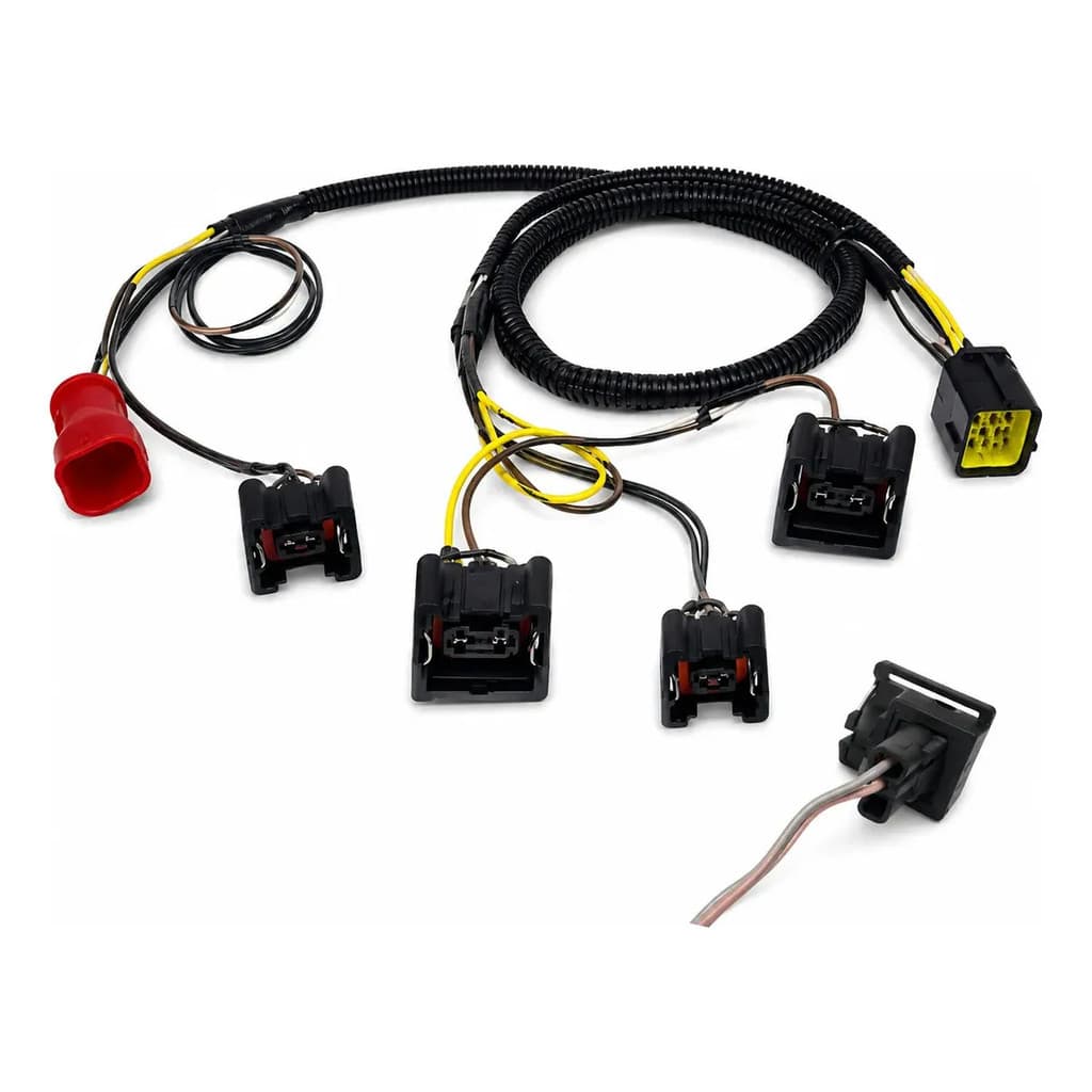 Kit 10 Chicotes Farol Caminhao Mercedes Benz Cara Chata 914 1215 1618 1620 1714 Kit Completo Conector Lado Chassi