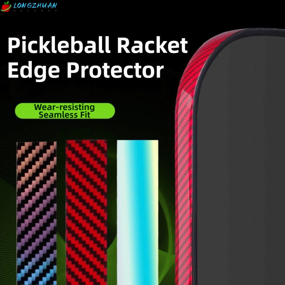 Fita Protetora De Quadro LONNGZHUAN , Adesivo De Borda De Raquete De Pickleball À Prova De Arranhões Com Absorção De Cho