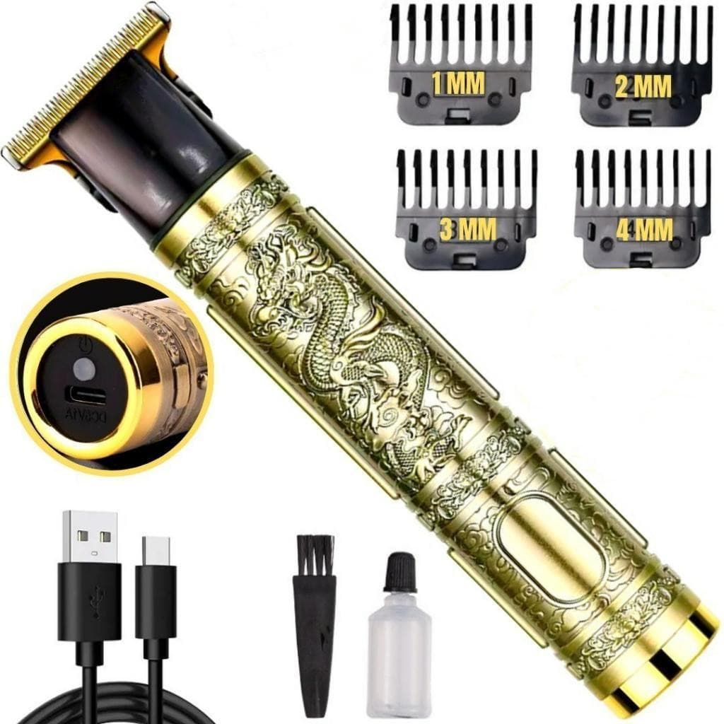 Máquina de cortar cabelo navalha aparador de cabelo profissional máquina de cortar cabelo sem fio portátil poderosa - en