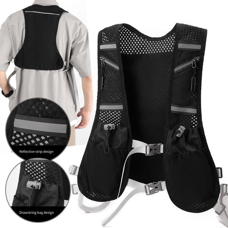 Trail Correndo Colete Mochila Caminhadas Ao Ar Livre Ciclismo Maratona Pacote Leve Armazenamento Esportes