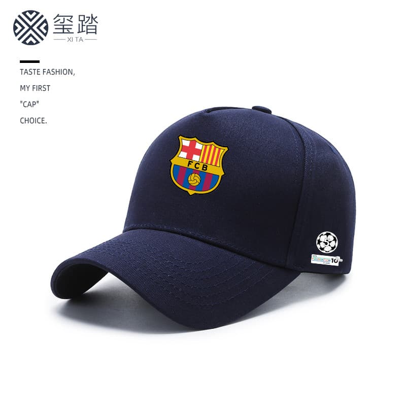Boné Bazaar 25-26 Masculino Barcelona Club Messi Fan Esportes ao ar livre Chapéu de beisebol comemorativo