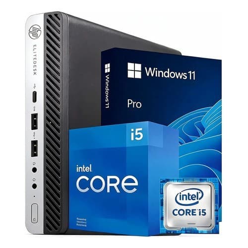 Mini Pc Hp Elitedesk 800 G3 I5 6a 8gb 240gb Ssd Win11 Wifi 127/220v