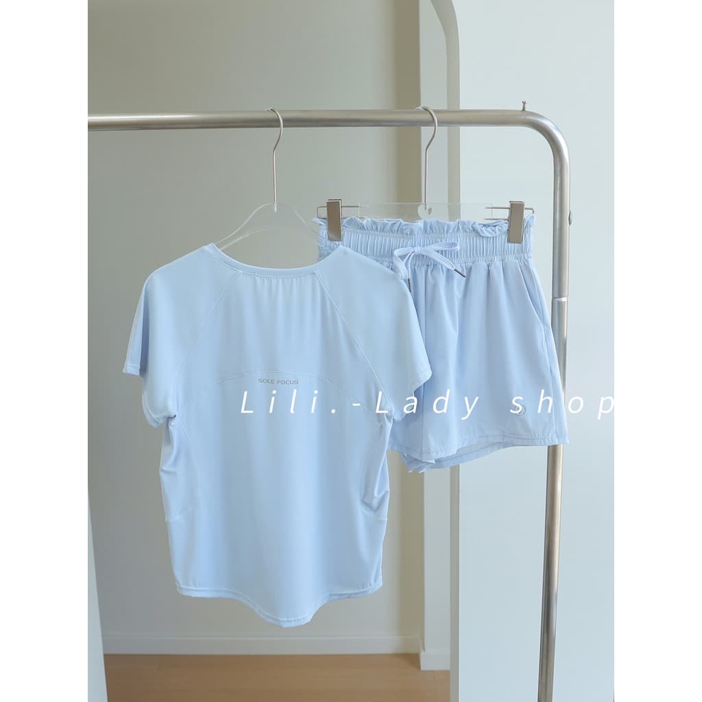 Terno esportivo feminino fino treinamento de Badminton roupas de Fitness profissional correndo exterior Wear de secagem