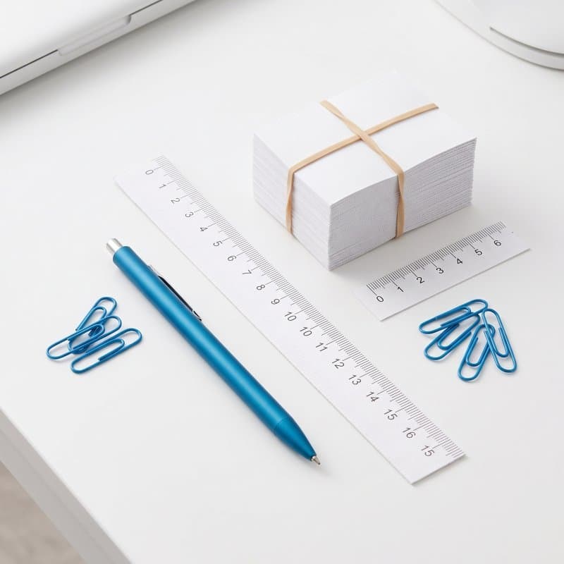 📎 100Pcs brancas descartáveis para medições pessoais