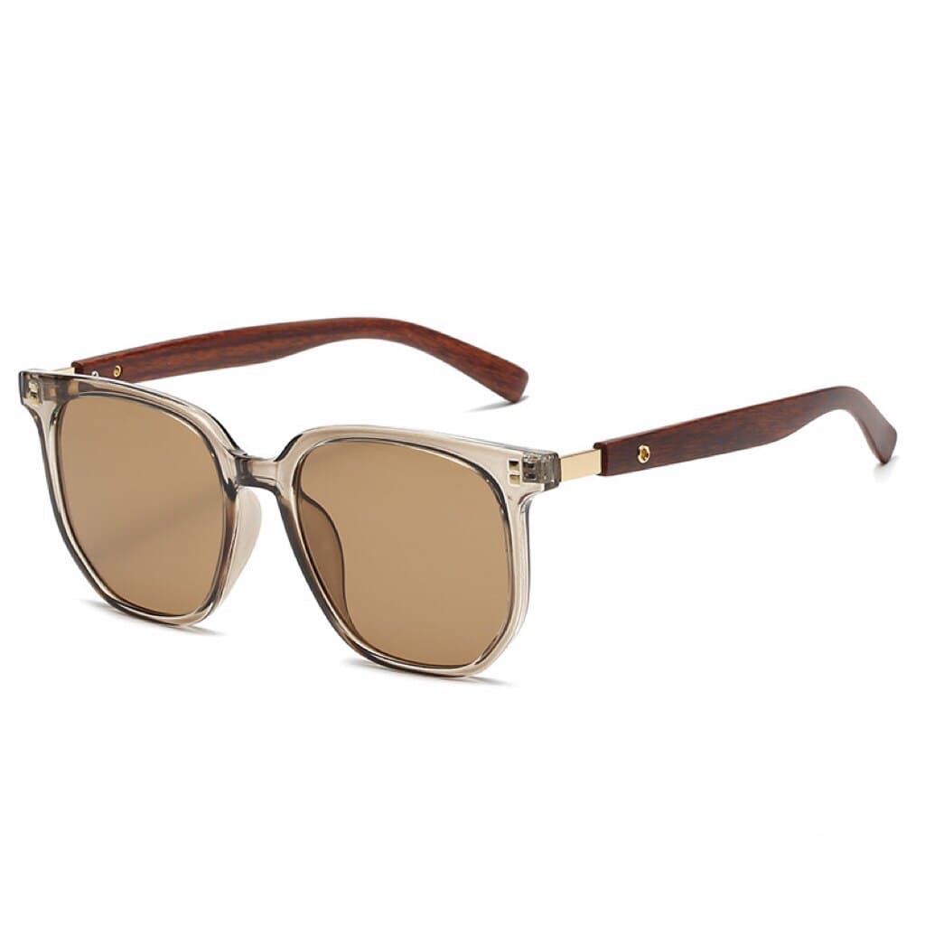 óculos feminino de sol óculos de sol quadrado feminino oculos de sol óculos de sol feminino com proteção uv Retro marrom