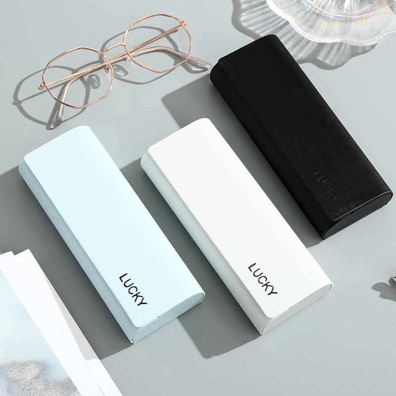 Estojo de óculos para miopia masculino portátil resistente a choques masculino feminino estudantes Anti-stress caixa de