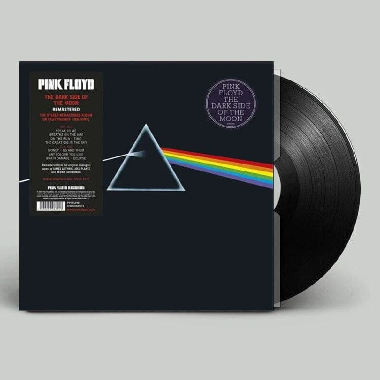 Genuíno PinkFloyd PinkFloyd PinkFloydFloyd Gramofone Plataforma giratória 40cm LP Disco de vinil#现货正版平克弗洛伊德PinkFloyd月之暗面
