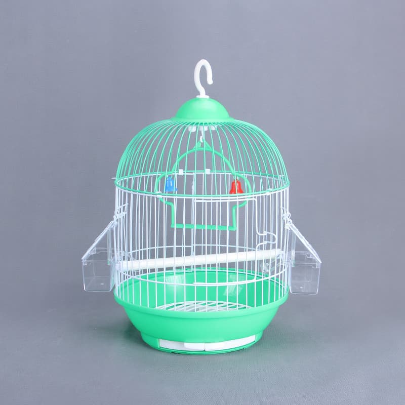 Fabricante atacado pequeno papagaio gaiola de Metal gaiola Wirecage Starling irmão gaiola Oriental Dingzhi gaiola redond