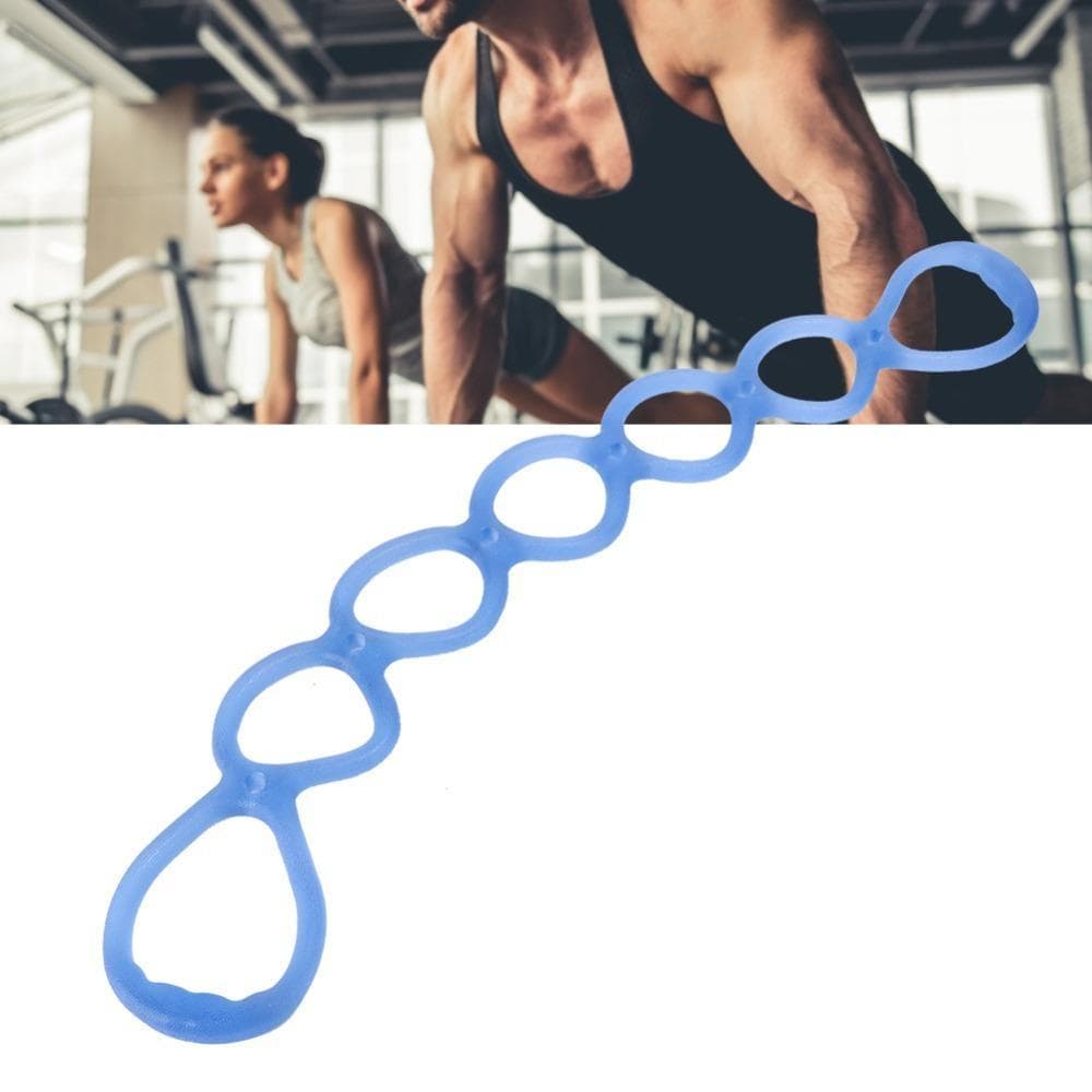 Faixa De Exercício De Resistência Elástica , Cinto Elástico Multifuncional De 7 Anéis Para Ioga , Cinta Pernas , Fitness