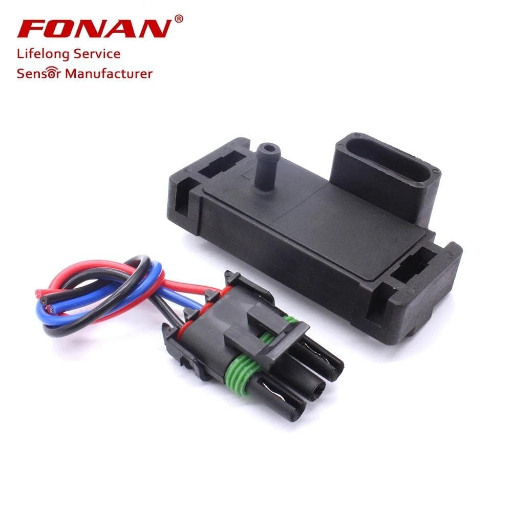 SENSOR De Mapa De 5 BAR Para GM ACCEL DFI CHROME MSD TURBO BOOST AIRauto Peças Decoração De Carro