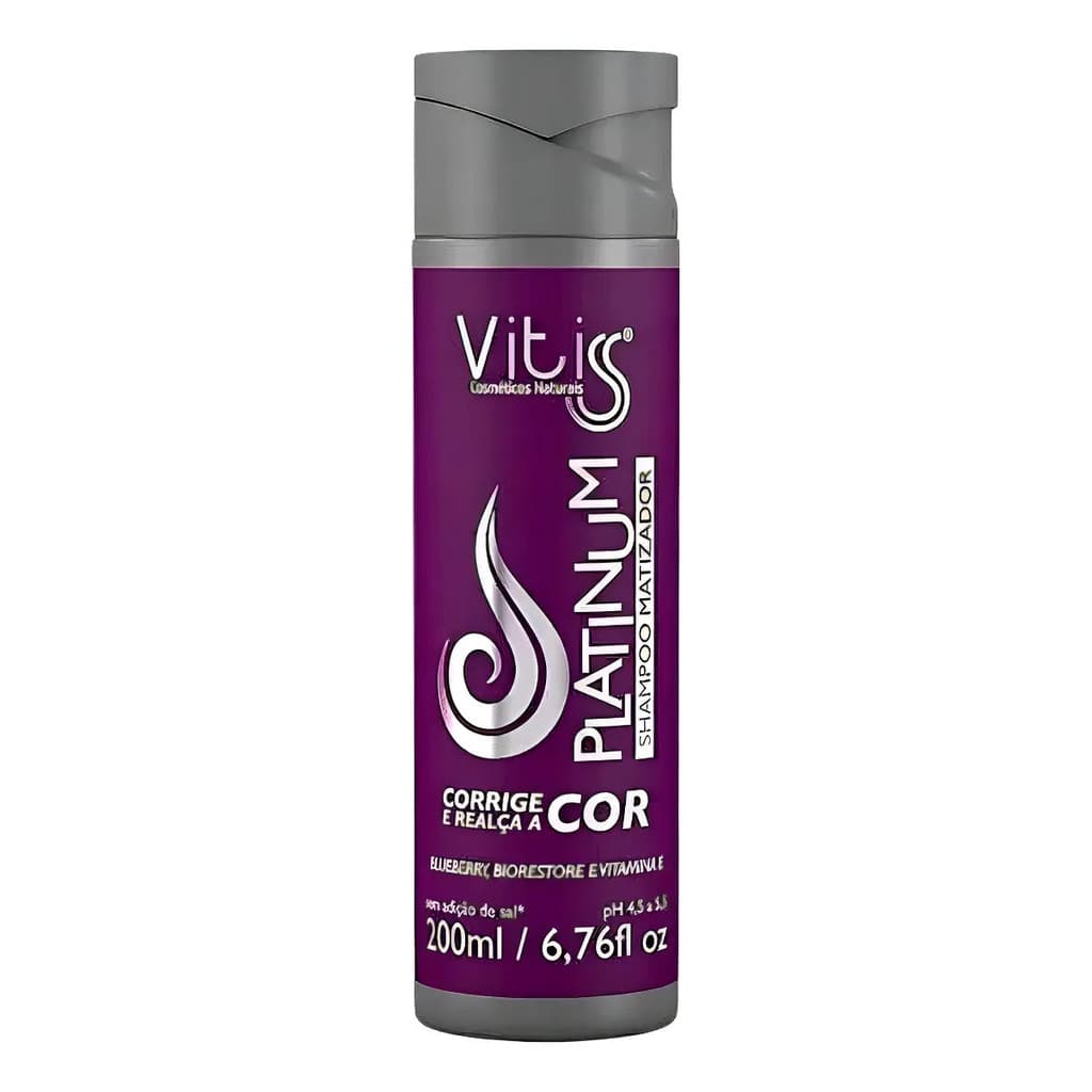 Shampoo Vitiss Matizador Platinum 200ml