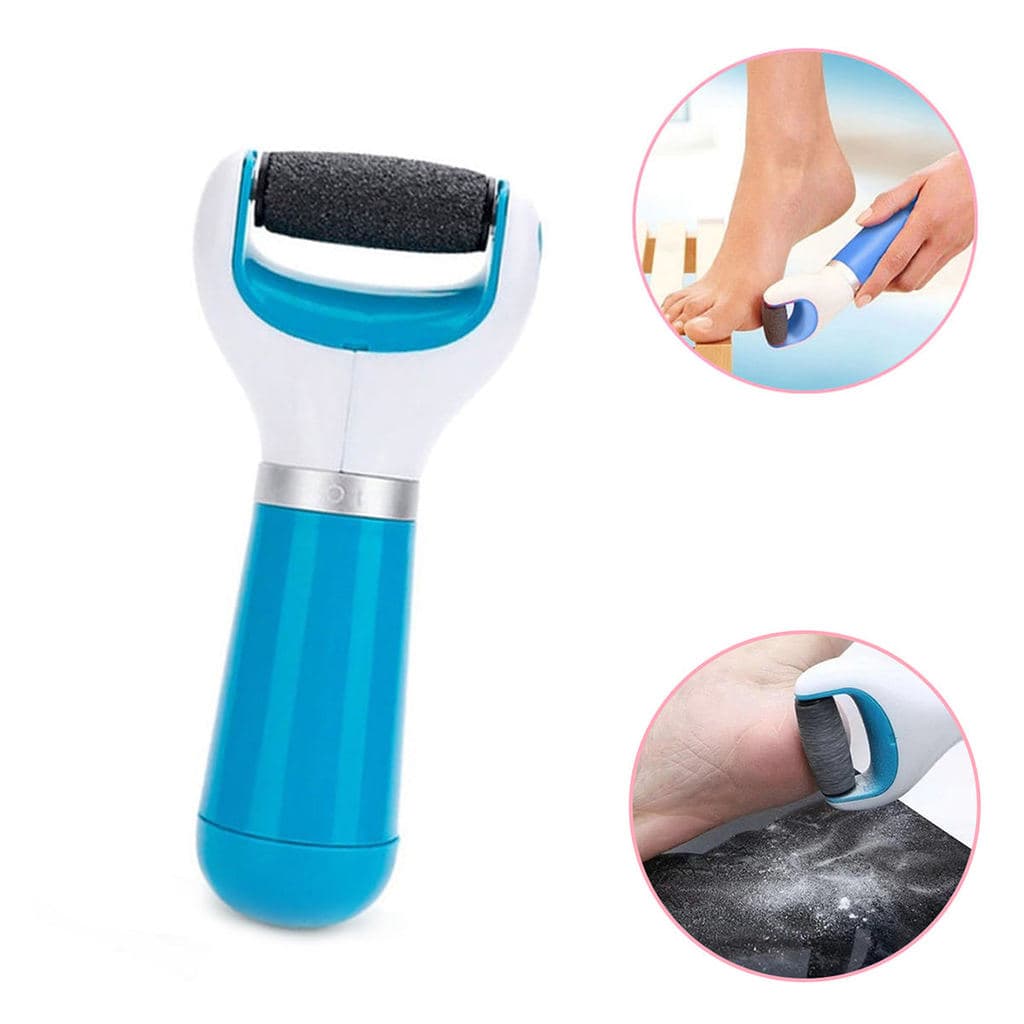 Lixa Esfoliadora Elétrica Profissional Para Pés Azul