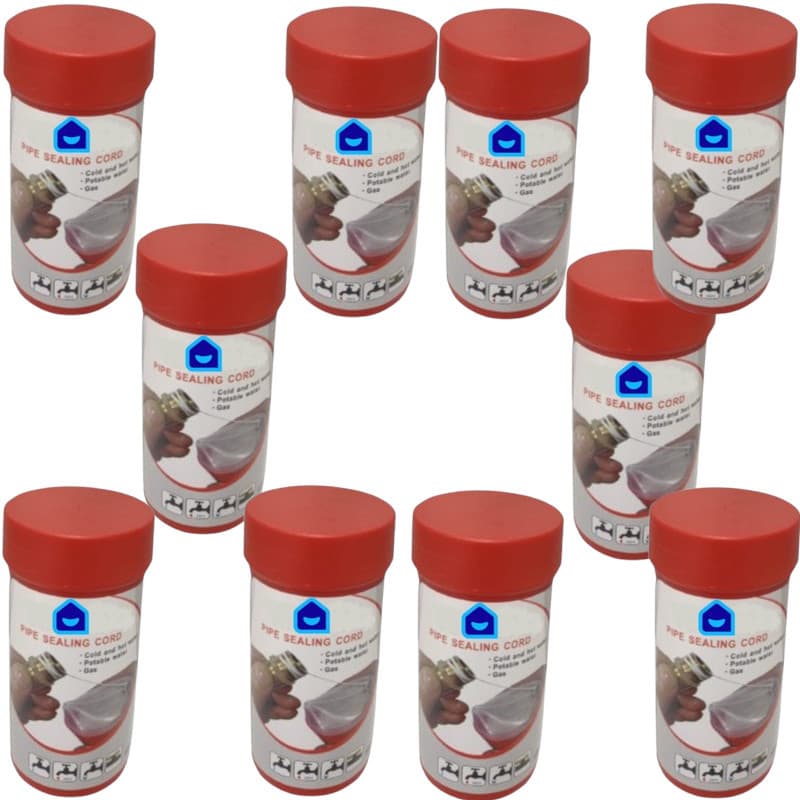 Veda Rosca Fio Profissional hidráulica alta veda 160 mt 10pc
