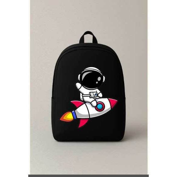 Mochila Escolar Estampada Astronauta Mini Bolsa Ideal Para Passeios e Viagens Bolsa Infantil Trevix