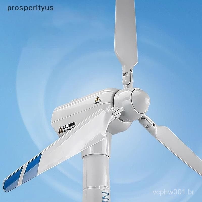 [prosperityus] 1 Conjunto Modelo De Turbina Eólica Grande Simulação Moinho De Vento Brinquedo Kit Científico Brinquedos