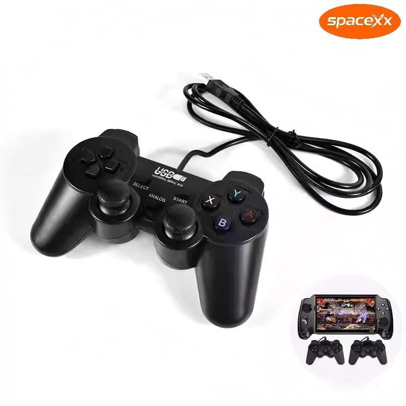 Controle Joystick Games Com Entrada Usb Computador E Console-Spacexx