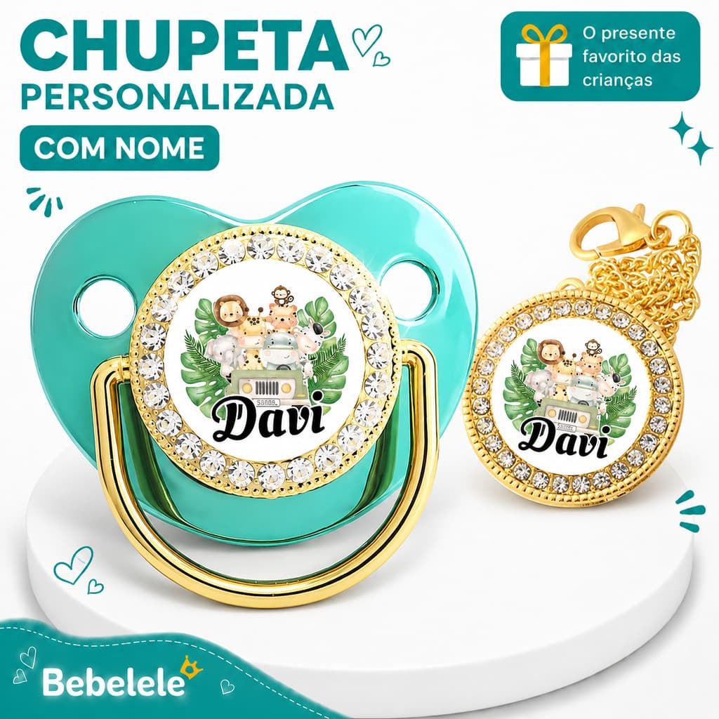 Chupeta para bebês com nome personalizado do bebê, chupeta de silicone BPA Free &8XH8