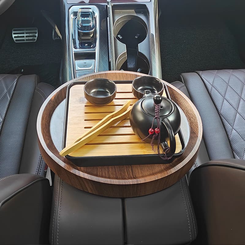 Mesa de jantar do carro Co-piloto copo de água posição frente do carro linha Interior pequena mesa de jantar do carro me