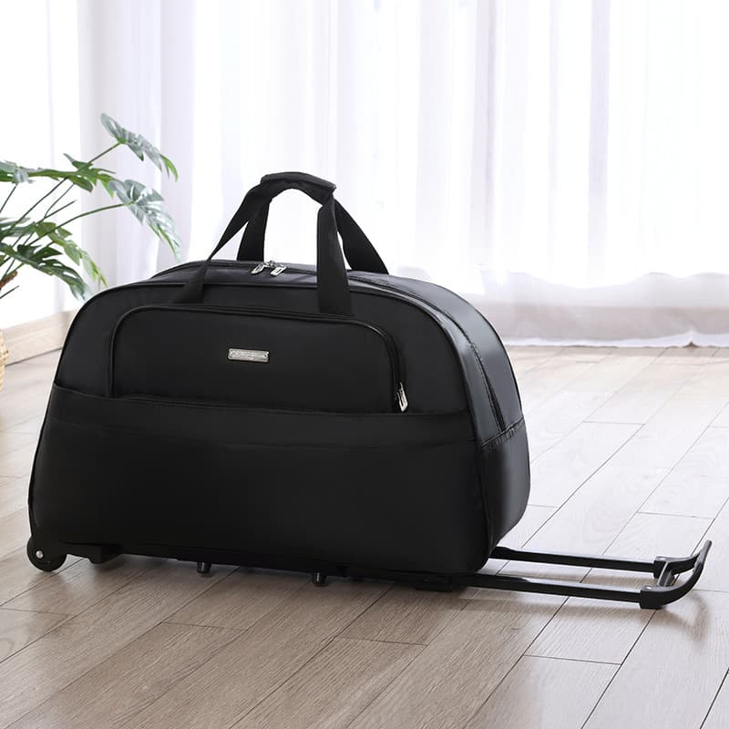 Bolsa de viagem para carrinho feminina, grande capacidade, à prova d'água, viagem de negócios, leve, grande, portátil, v