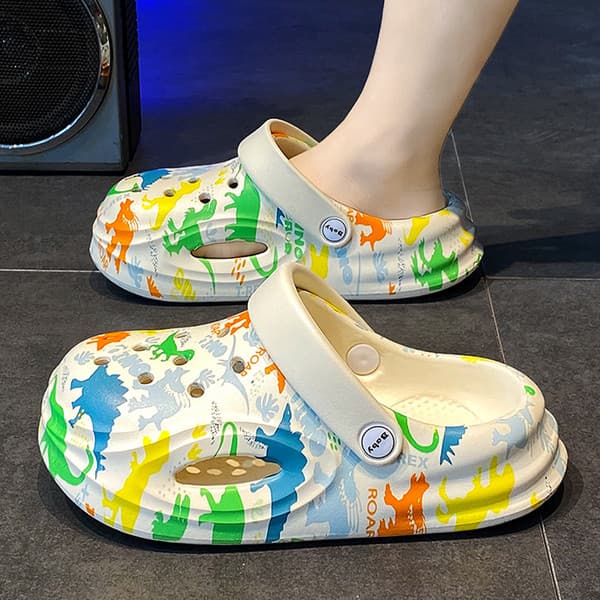 | slippers | ❅Hongxing sapatos infantis chinelos para meninos sapatos com buraco 2025 novo estilo verão sandálias infant