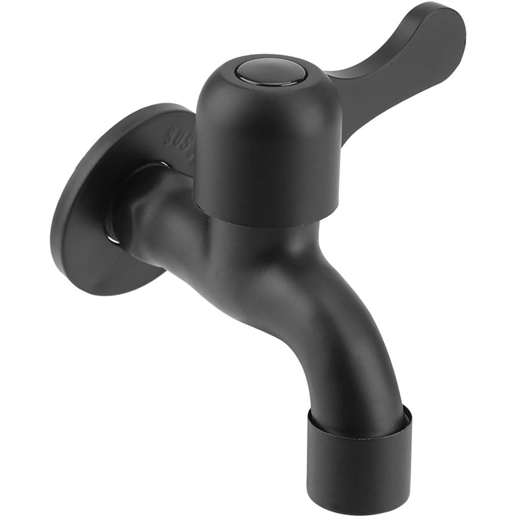 Torneira Externa, Rosca Macho de 1/2", Torneira de Água em Aço Inoxidável 304, Torneira para Pia de Jardim, Banheiro e C