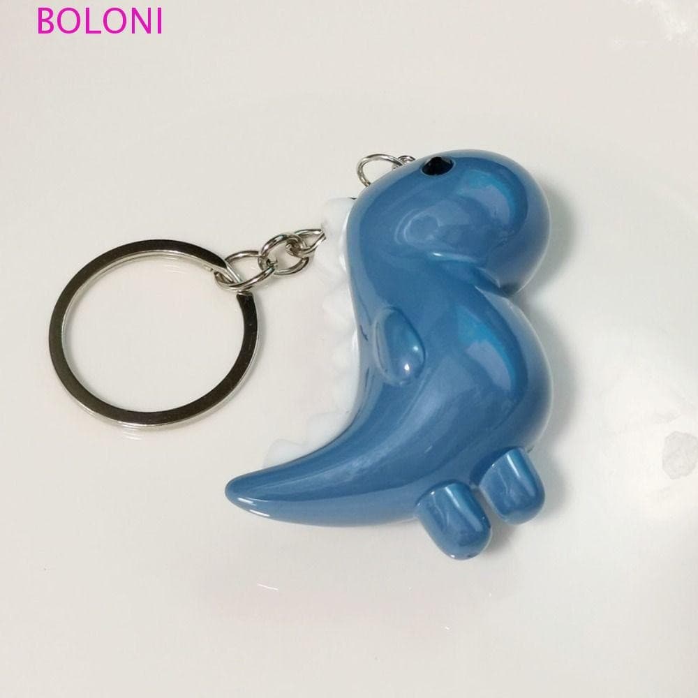 BOLONI Dinossauro Chaveiro Acrílico Acessórios Feminino Saco Encantos Trinket Crianças Bonecas Carro