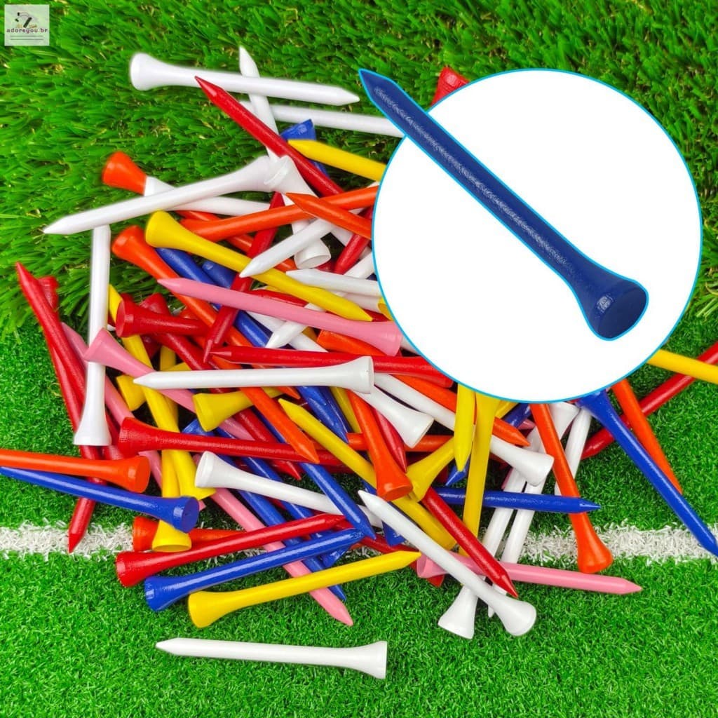 100 Pcs Camisetas De Golfe Profissionais-Rotação Lateral De Fricção Reduzida Para Esportes