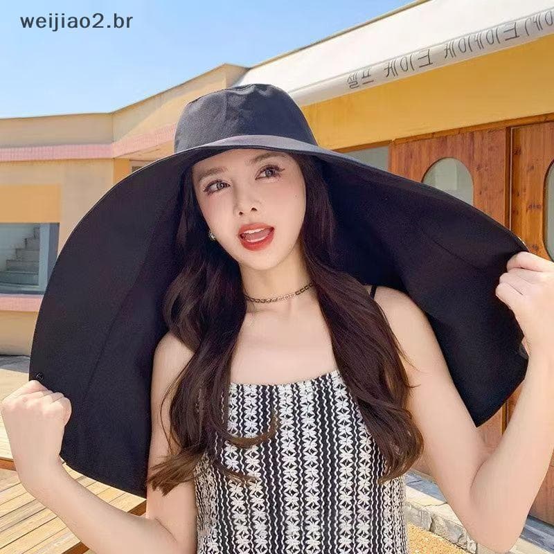 weijiao2 . BR Chapéu De Sol De Aba Larga Com Tecido De Secagem Rápida E Capa Ne Pescador Xale Para Atividades Ao Ar Livr