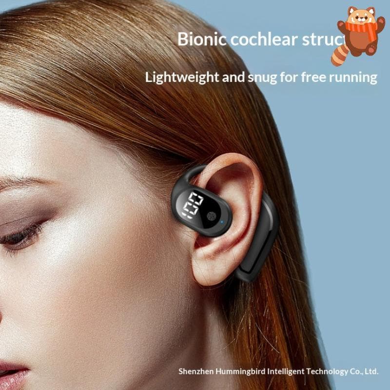 [AP] Fone De Ouvido Sem Fio Bluetooth Gancho À Prova D'água HD Microfone Para Chamadas HiFi TH