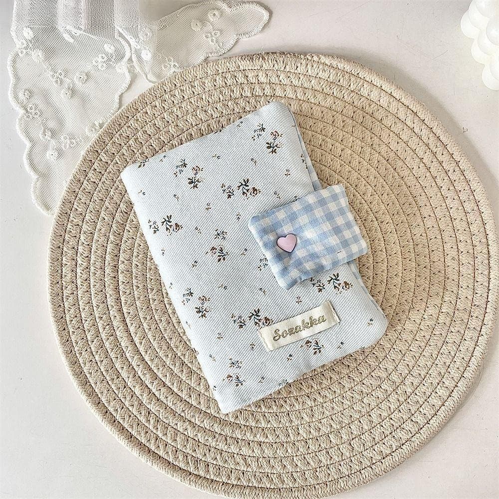 Caderno De Padrões Florais , Diário Removível , Livro De Com Estampa Floral Multiuso , Tecido