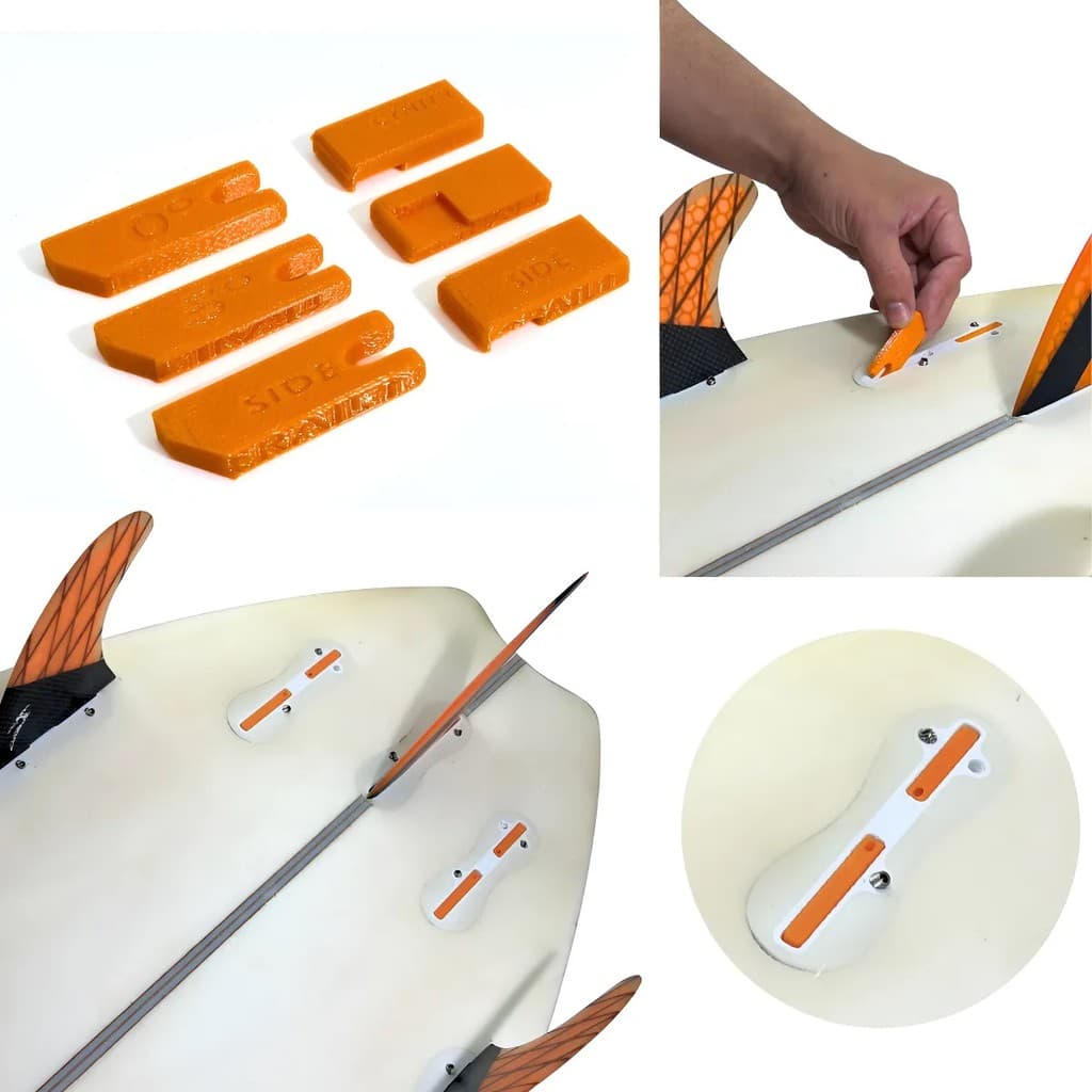 Adaptador Quilha Fcs 2 Universal Prancha Surf + Desempenho