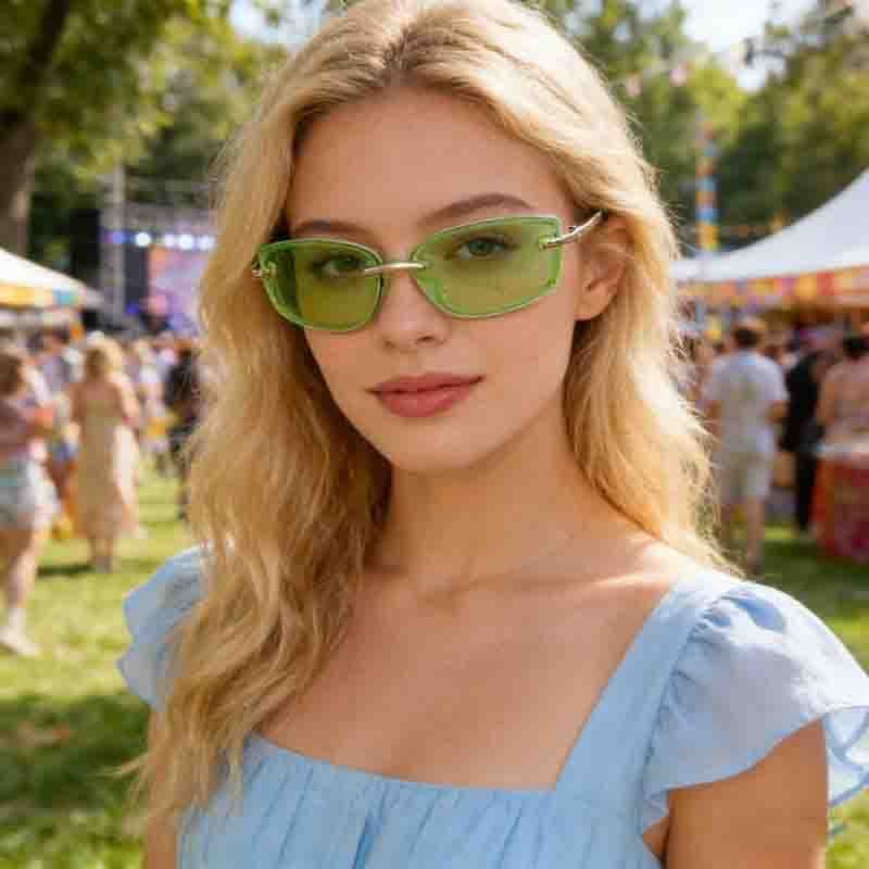 2026 óculos de sol femininos europeus americanos, óculos de sol para meninas quentes, óculos para atividades ao ar livre